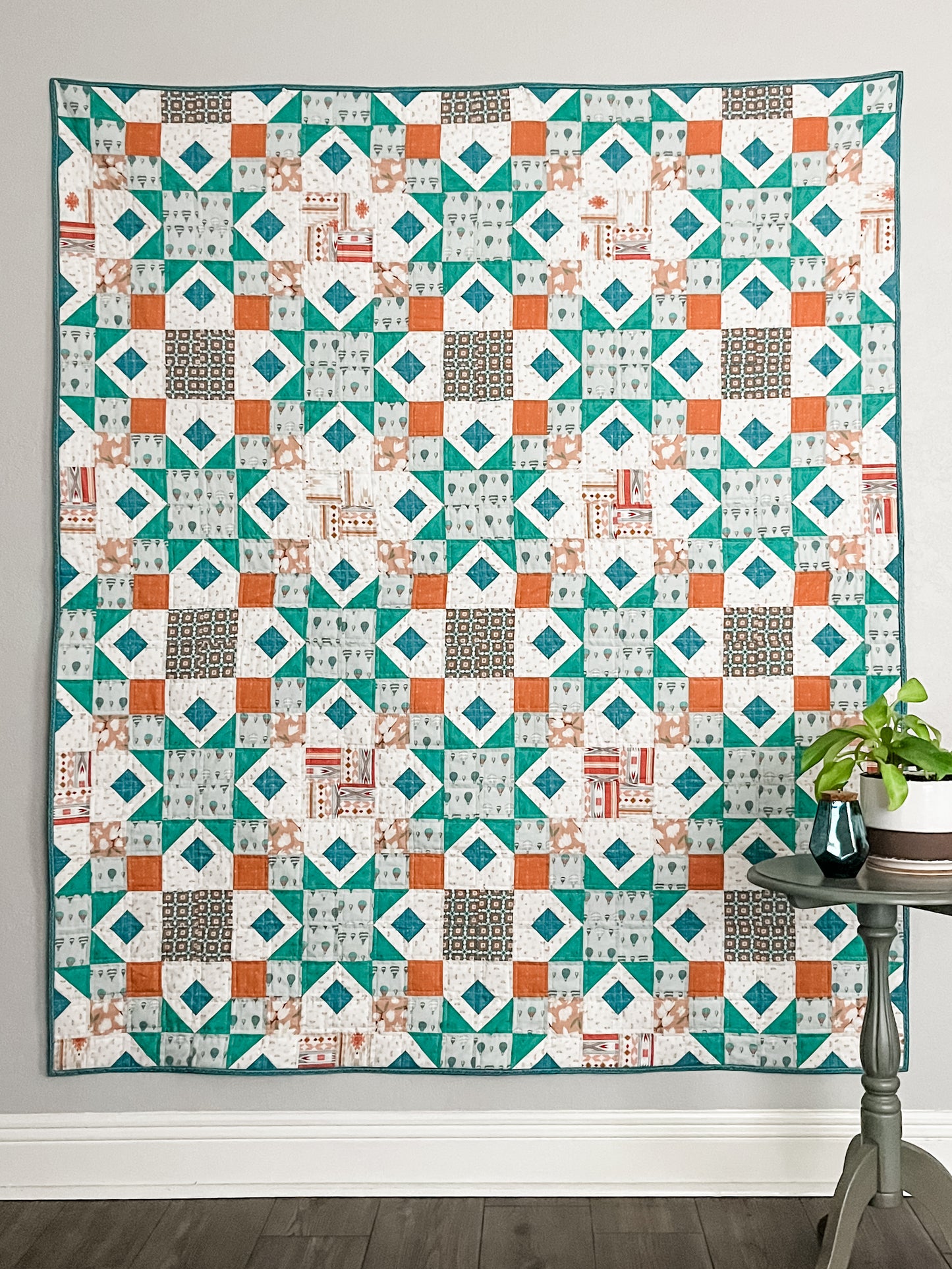 Wholesale Turquoise Trail Quilt Pattern - Printed Pack of 5