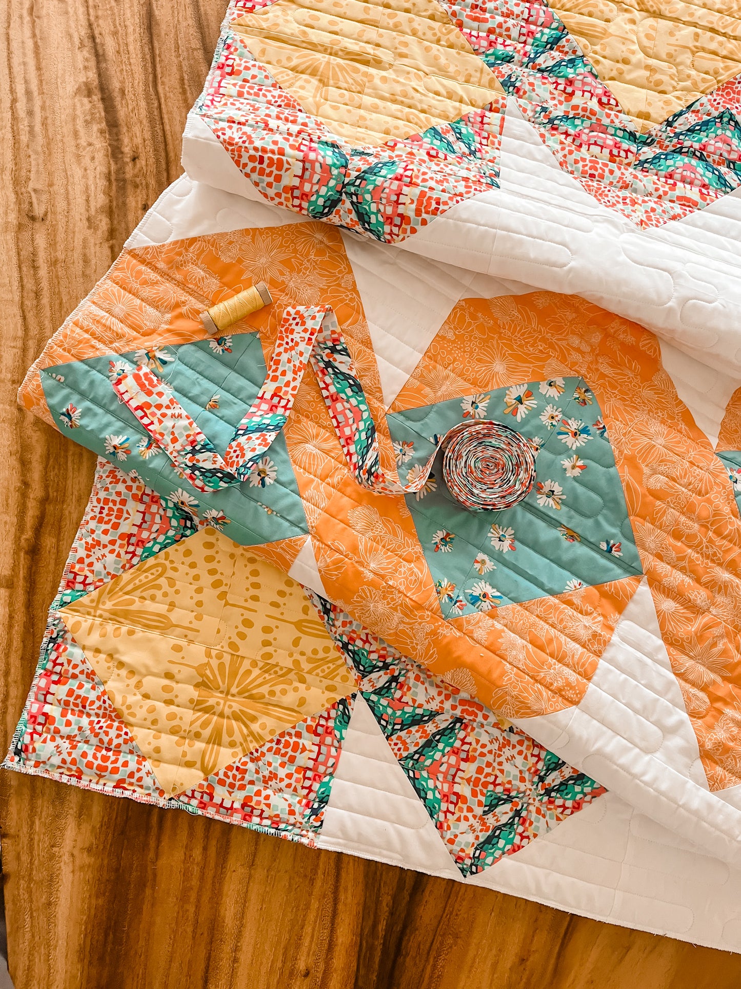 Daisie Chains Paper Quilt Pattern
