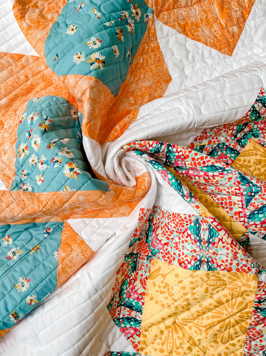 Daisie Chains Quilt Pattern - Digital PDF Download