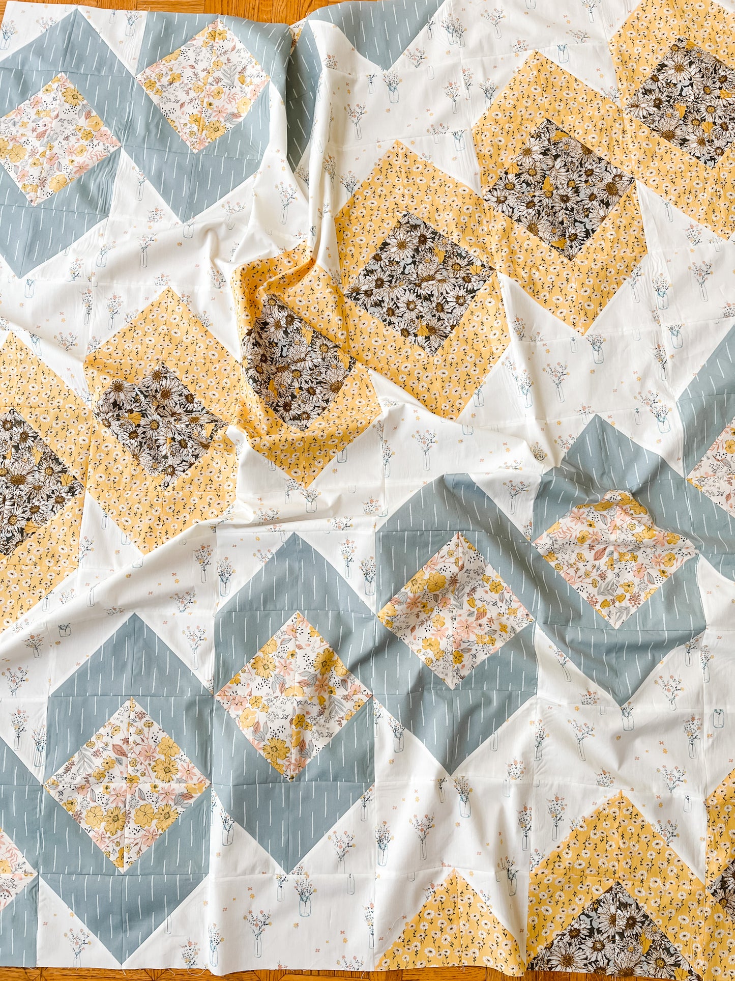 Daisie Chains Paper Quilt Pattern