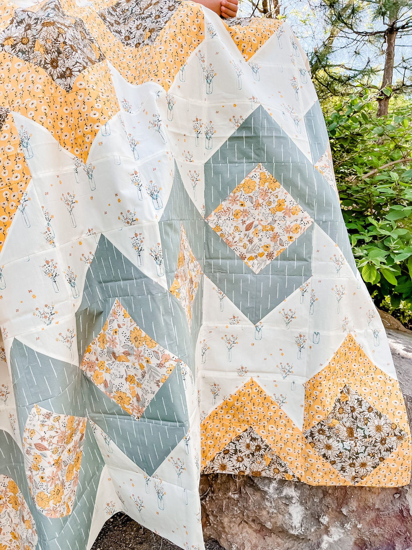 Daisie Chains Paper Quilt Pattern