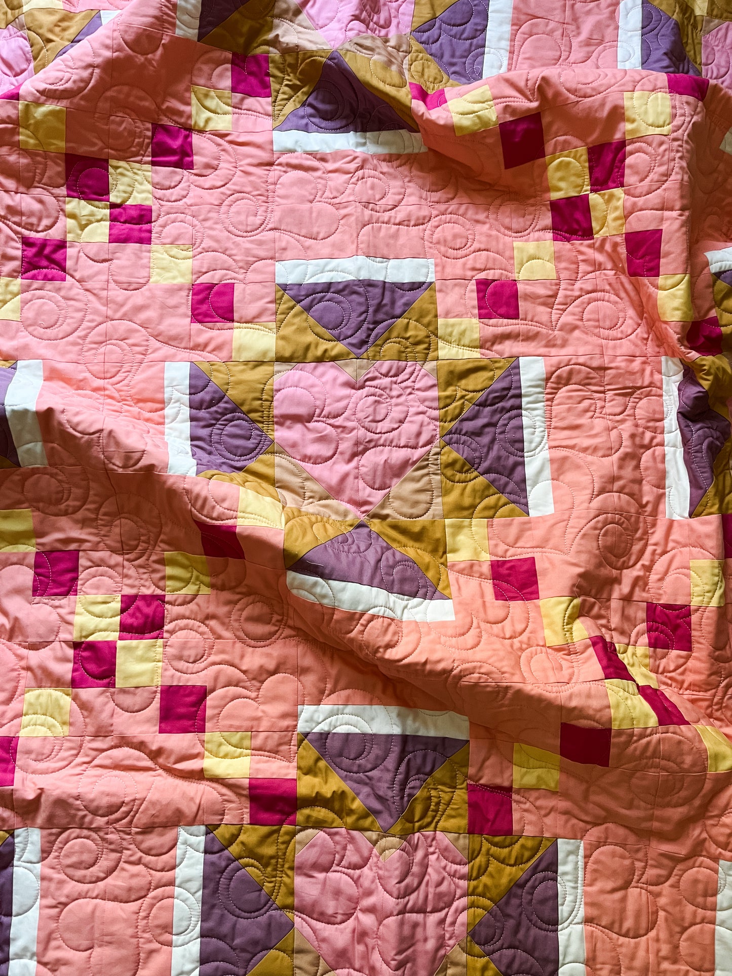 Amour Blooms Quilt Pattern - Digital PDF Download