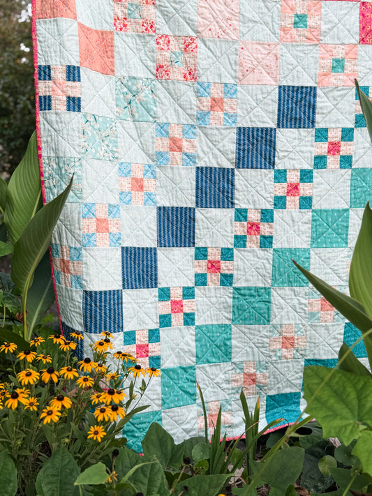 Paradise Breeze Quilt Pattern - Digital PDF Download