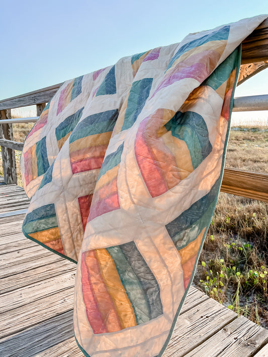 Woodwork Quilt Pattern - Digital PDF Download