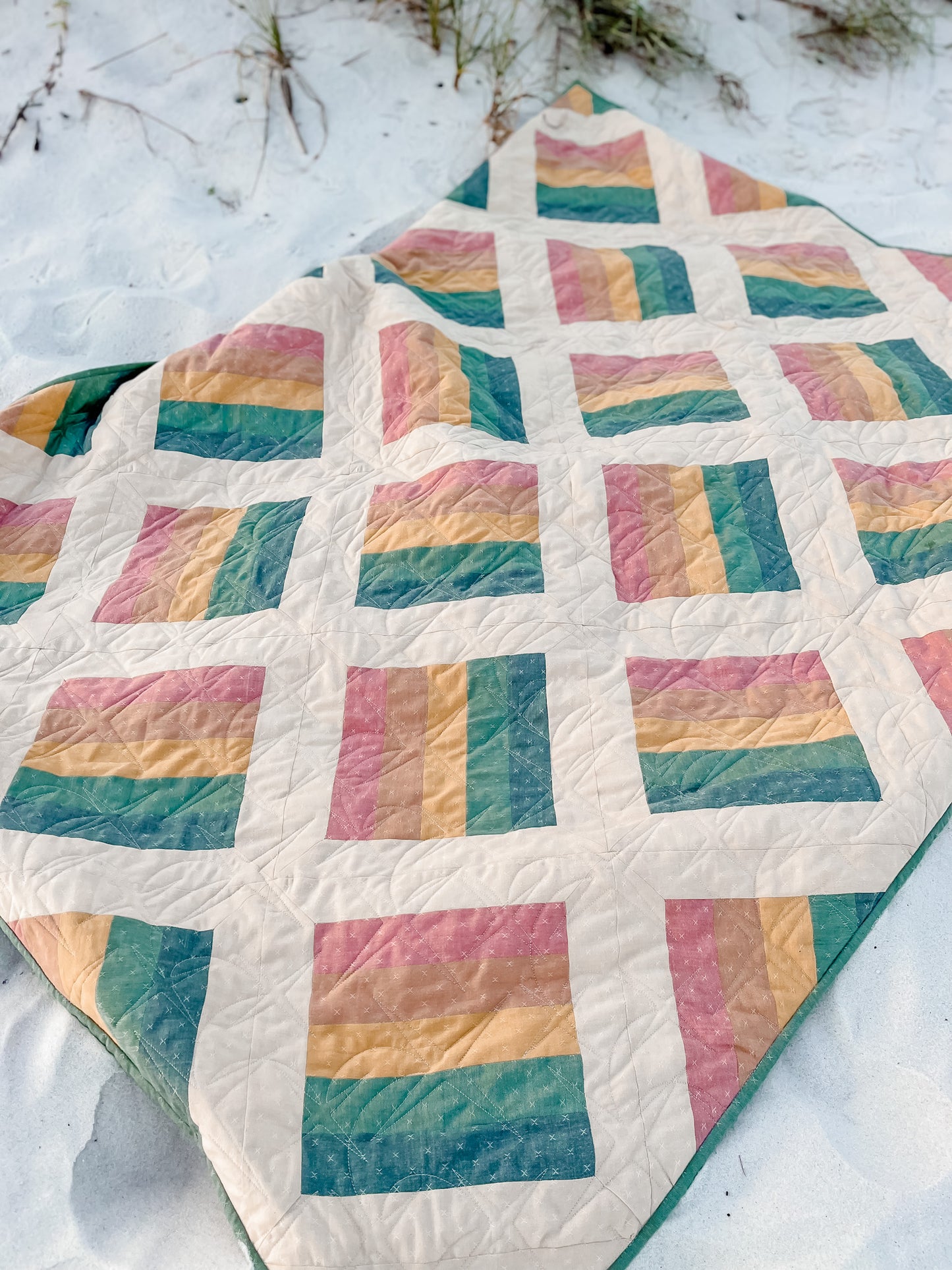 Woodwork Quilt Pattern - Digital PDF Download