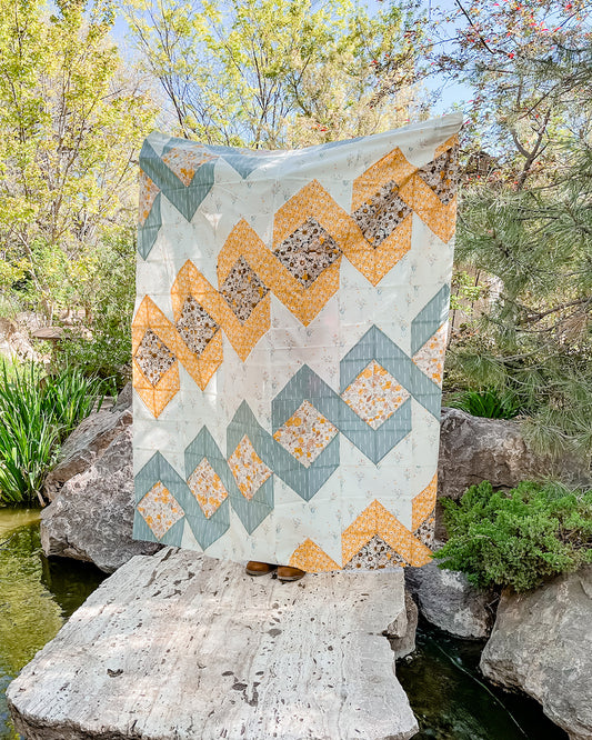 Daisie Chains Quilt Pattern - Digital PDF Download