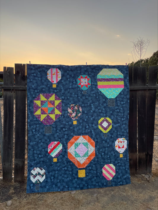 Meet the Fiesta in the Sky Quilt Pattern Testers