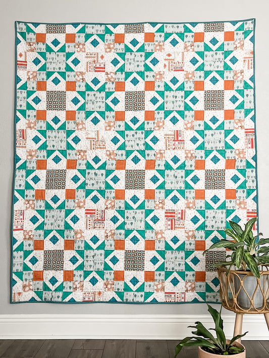 Turquoise Trail Quilt