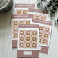 Wholesale Amour Blooms Paper Quilt Pattern - Printed Pack of 5