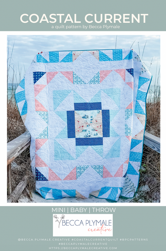 Coastal Current Paper Quilt Pattern