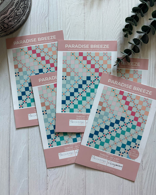 Wholesale Paradise Breeze Quilt Pattern - Printed Pack of 5
