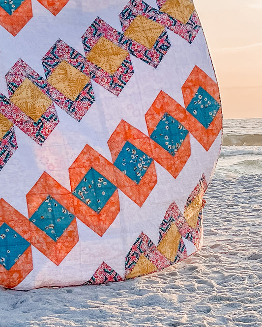 Daisie Chains Quilt Pattern - Digital PDF Download