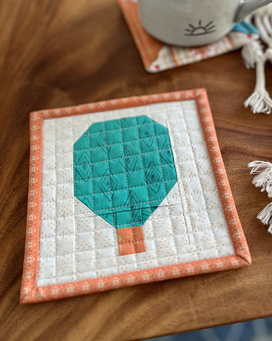 Mini Hot Air Balloon Quilt Block Pattern