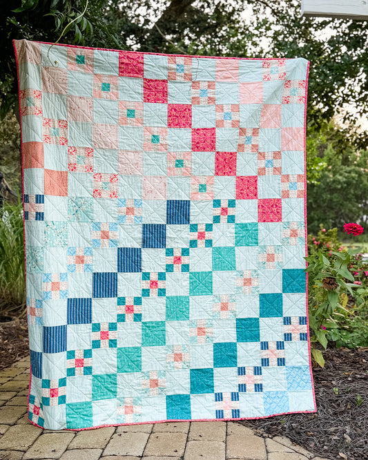 Paradise Breeze Quilt Pattern - Digital PDF Download