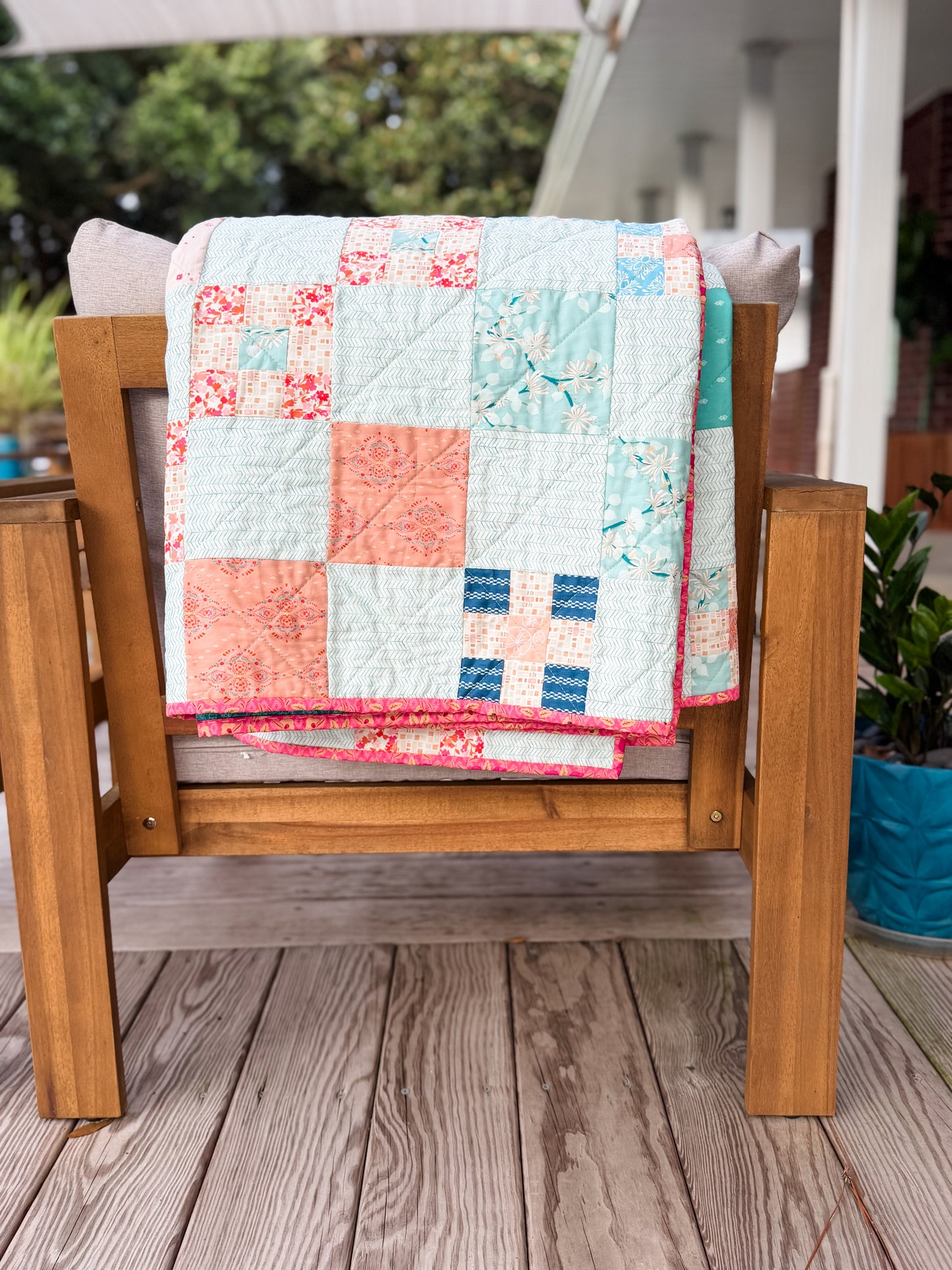 Paradise Breeze Quilt Pattern - Digital PDF Download