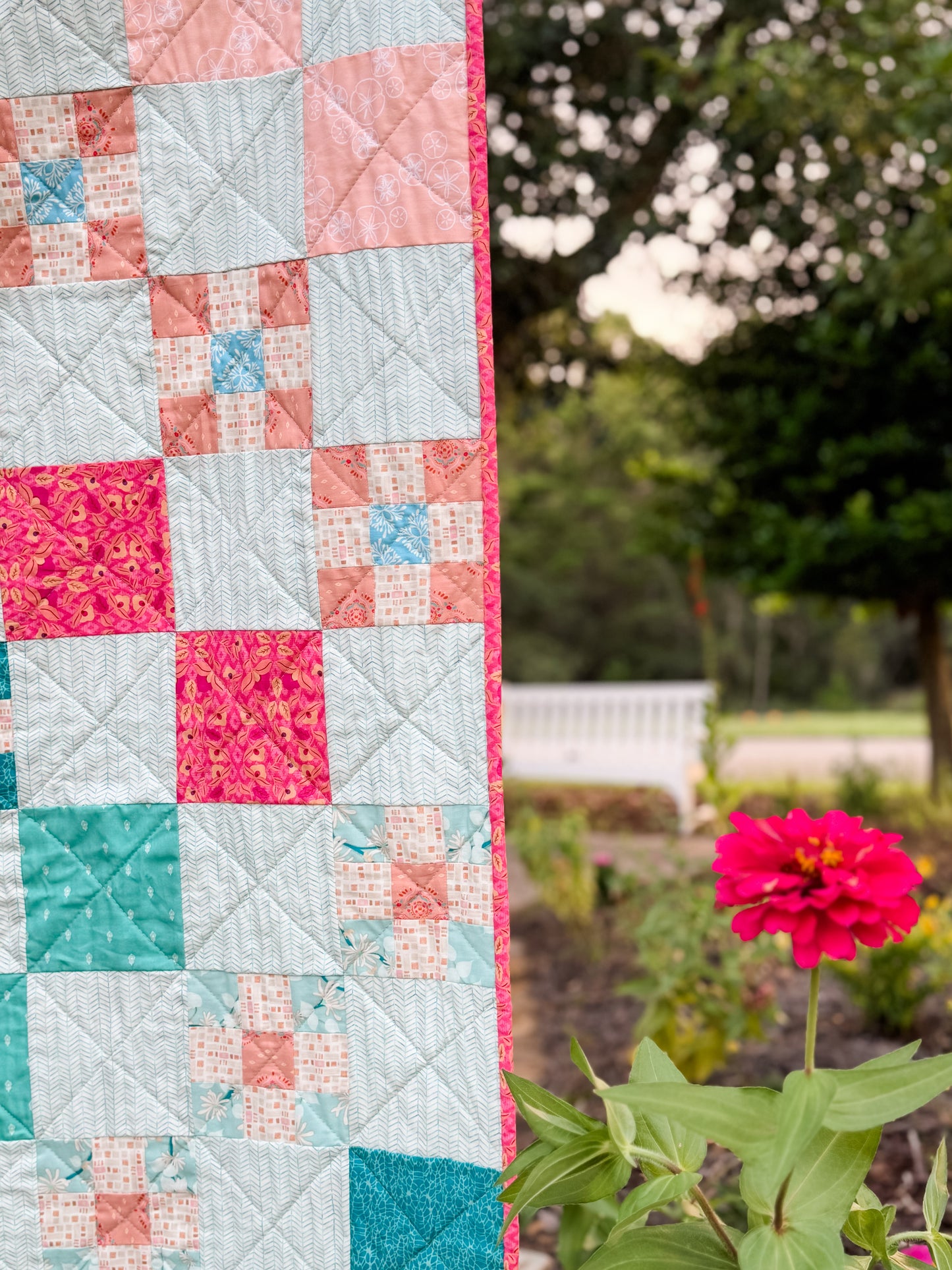 Paradise Breeze Quilt Pattern - Digital PDF Download