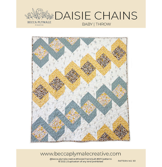 PDF Daisie Chains Quilt Pattern